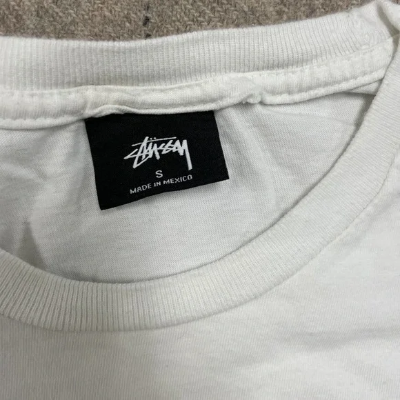 Stussy Paris shirt mens medium small France flag - Picture 6 of 10